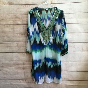 BLUE ISLAND COVERUP‎